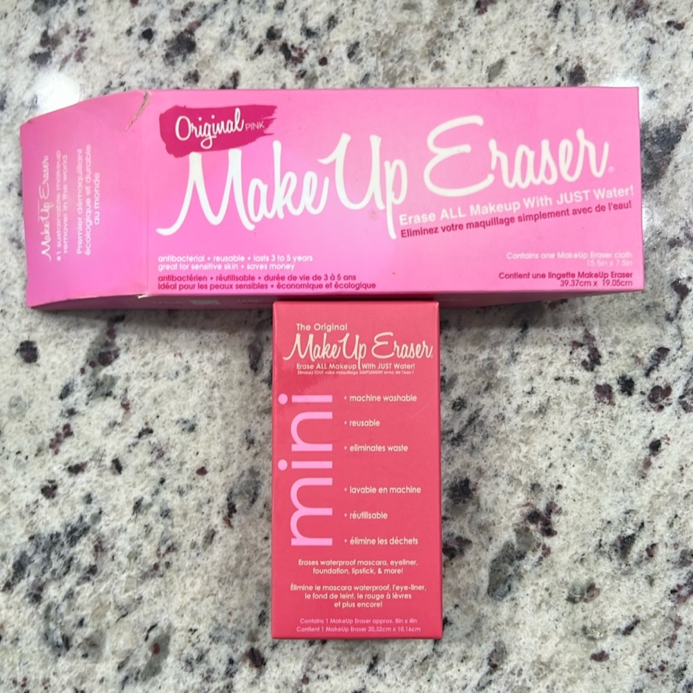 2 Brand New Makeup Erasers